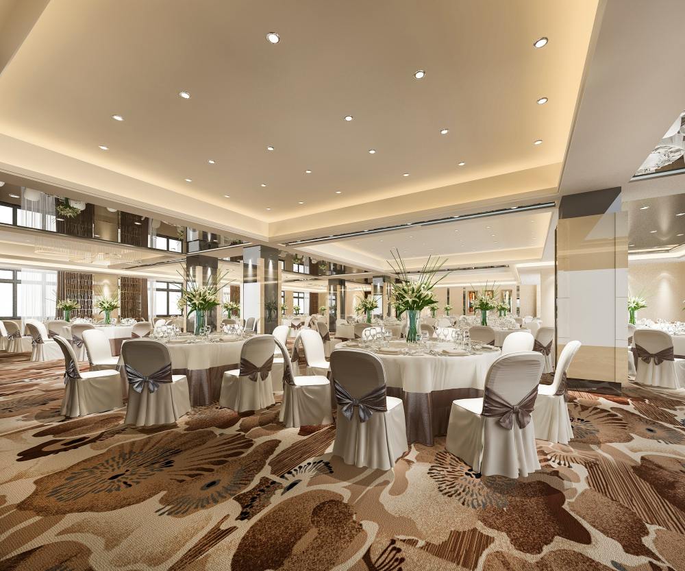 Luxury Banquet Hall at Holiday Hill Resort